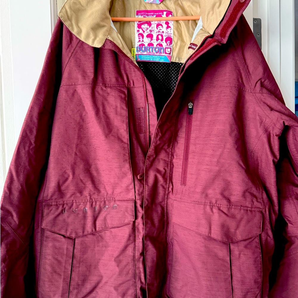 Burton dry ride ski jacket